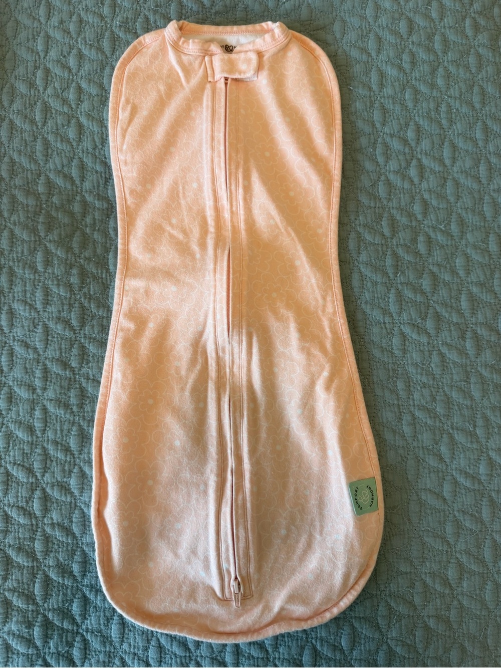 Pink Peach Swaddle Sleep Sack